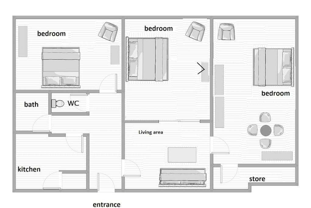 3 Bdr - Top Center Artistic Apartment - 115 M2 소피아 외부 사진